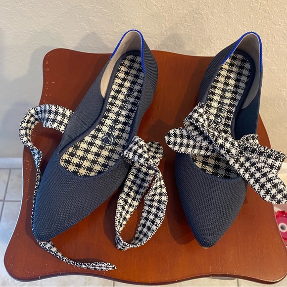 Rothy's Mary Jane Flats Size 6.5 Navy - Picture 11 of 12